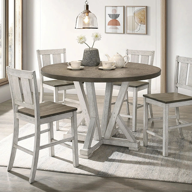 Antique White/Ash Brown