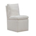 Accent Dining Accent Dining Chair w/ Casters - Ivory image