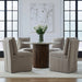 Accent Dining Accent Dining Chair w/ Casters - Truffle image