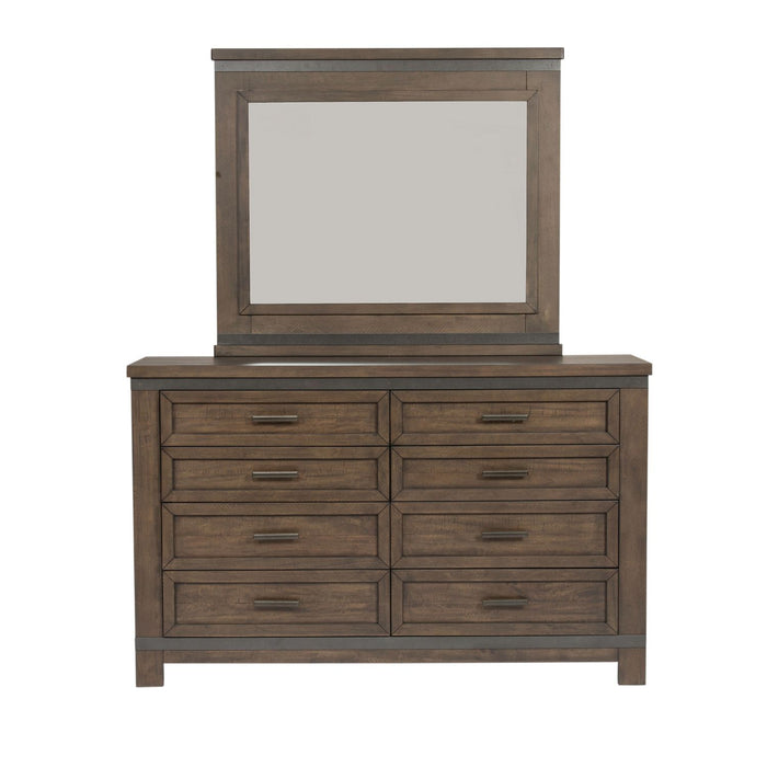 Thornwood Hills Two Sided Storage Bed, Dresser & Mirror, Chest image