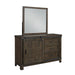 Thornwood Hills Bookcase Bed, Dresser & Mirror image