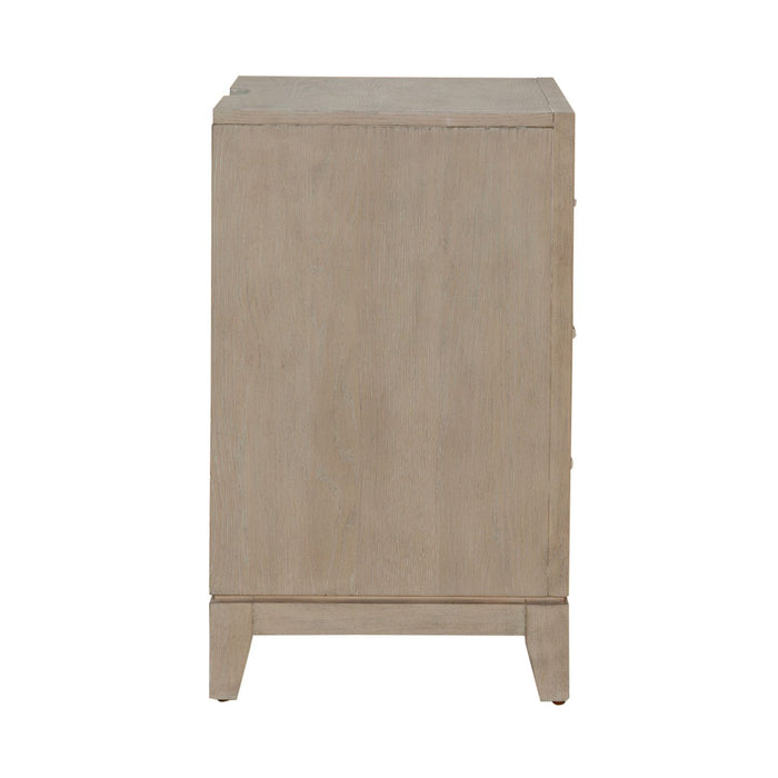 Brentwood 3 Drawer Nightstand w/ Charging Station image