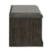 Mill Creek Wall Bench in Peppercorn image