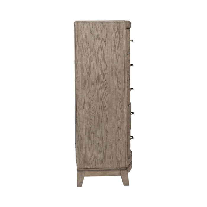 Avalon 5 Drawer Chest in Burnished Beige image