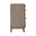 Avalon Nightstand with Charging Station in Burnished Beige image