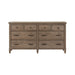 Hickory Grove 8 Drawer Dresser image