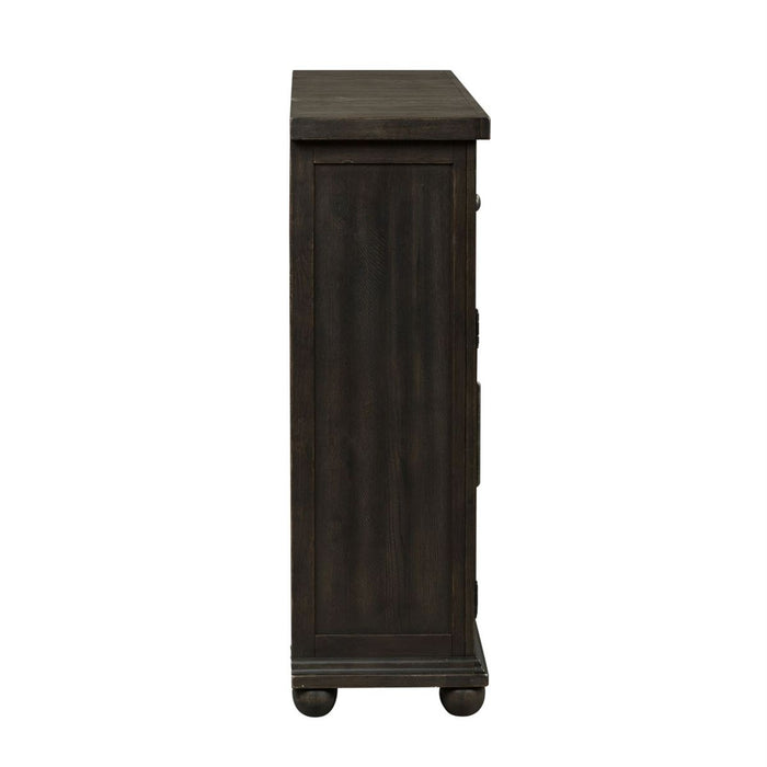 Liberty Furniture Harvest Home Hall Buffet in Chalkboard