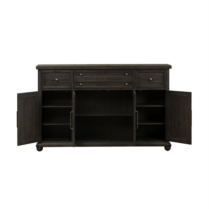 Liberty Furniture Harvest Home Hall Buffet in Chalkboard