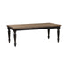 Harvest Home Rectangular Leg Dining Table in Chalkboard image