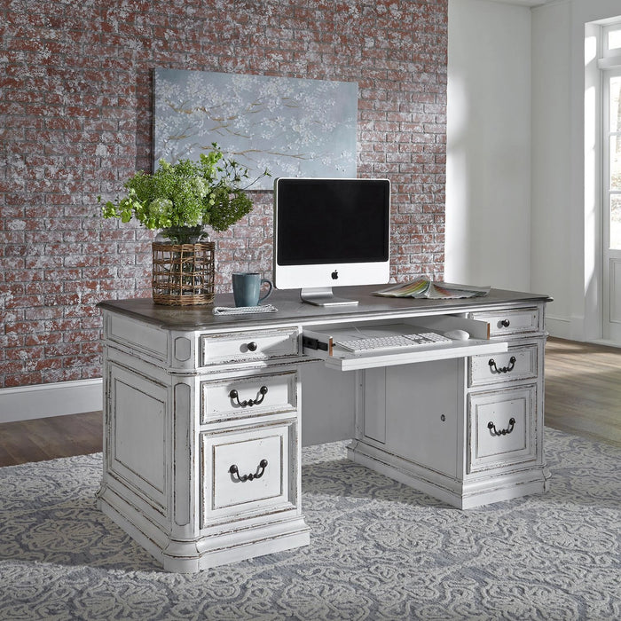 Magnolia Manor Jr Executive Desk Base image