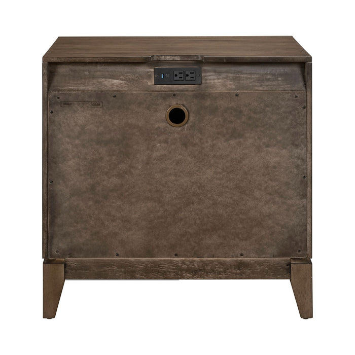 Shaker Lakes Nightstand w/ Charging Station image