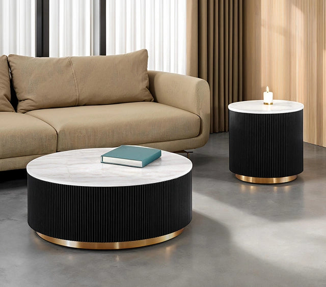 Virden Round End Table