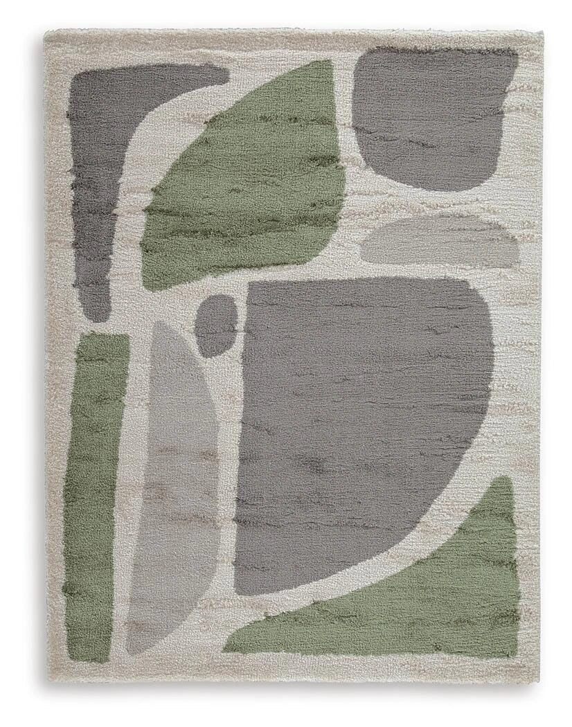 Green/Gray/Ivory