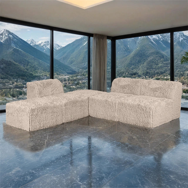 Nappi L-Sectional (Compressed Foam)