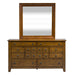 Grandpas Cabin King California Sleigh Bed, Dresser & Mirror, Chest, Night Stand image