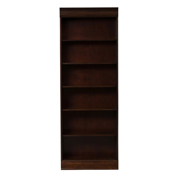 Brayton Manor Jr Executive 82 Inch Bookcase (RTA) in Cognac image